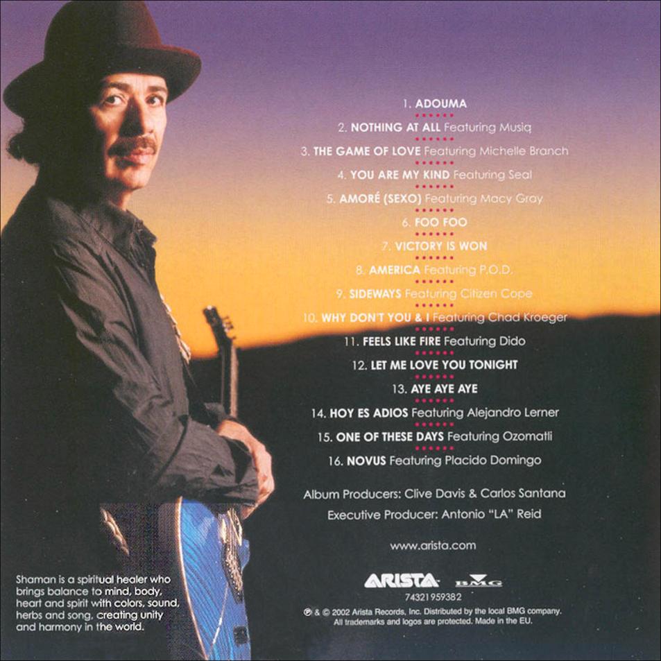 Santana  Shaman  inside